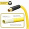 HOOTSUM 12 Inch x 6ft Hybrid Air Hose with 12 in MNPT Ends and Bend Restrictors 3PCS 12 Air Coupler and Plug Kit Air Compressor Hose Fittings and Accessories