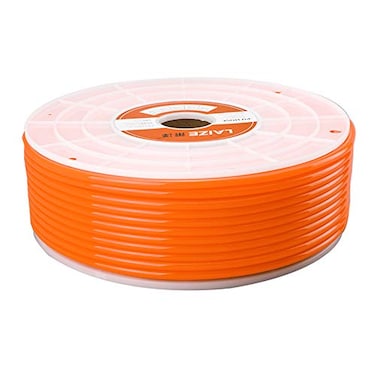 beduan Beduan Pneumatic Tubing Pipe 6mm x 4mm Orange 541ft165Meter Air Compressor PU Hose Line Tube for Fluid Transfer