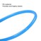 Coufce Pneumatic Tubing Pipe 18 OD PU Polyurethane Air Line Blue Nylon Air Brake Hose 328 FT
