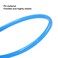 Coufce Pneumatic Tubing Pipe 18 OD PU Polyurethane Air Line Blue Nylon Air Brake Hose 328 FT