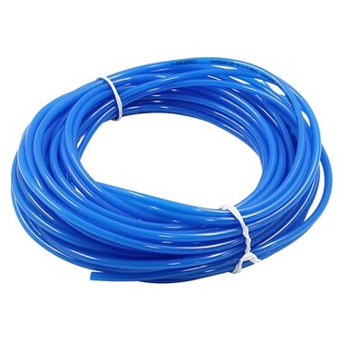 Coufce Pneumatic Tubing Pipe 18 OD PU Polyurethane Air Line Blue Nylon Air Brake Hose 328 FT
