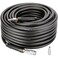 Hromee Air Compressor Hose 38 Inch x 100 Feet Hybrid Hose with Fittings 14 Industrial Universal Quick Coupler and 2PCS IM Plug Kit Black