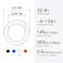 Quickun Pneumatic Tubing 14 Tube OD PU Polyurethane Tube Air Hose Line for Air Compressor Fitting or Fluid Transfer Clear 328ft