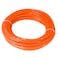 Quickun Pneumatic Tubing 6mm x 4mm PU Polyurethane Tube Air Hose Line for Air Compressor Fitting or Fluid Transfer Orange 328ft10Meters