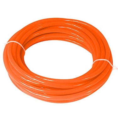 Quickun Pneumatic Tubing 6mm x 4mm PU Polyurethane Tube Air Hose Line for Air Compressor Fitting or Fluid Transfer Orange 328ft10Meters