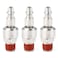 TAISHER 14 Swivel Air Plug 3Pack Industrial Swivel Coupler and Plug 14Inch NPT Male Thread Air Hose Fittings