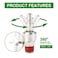 TAISHER 14 Swivel Air Plug 3Pack Industrial Swivel Coupler and Plug 14Inch NPT Male Thread Air Hose Fittings