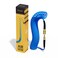 TOOLIOM Polyurethane Recoil Air Hose14 in x 25 ft Air Compressor Hose with Bend Restrictor14 NPT Coupler Pure Quick Connect Air Fittings
