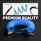 TOOLIOM Polyurethane Recoil Air Hose14 in x 25 ft Air Compressor Hose with Bend Restrictor14 NPT Coupler Pure Quick Connect Air Fittings