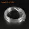 uxcell PVC Clear Vinyl Tubing 6mm14 ID 9mm OD 10ft Plastic Pipe Air Water Hose with Clamps