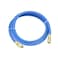 uxcell Refrigerant Charging Hose 14 SAE Thread 492Ft Length 500PSI Tube HVAC Hoses for Home Air Conditioner Refrigeration Maintenance Blue