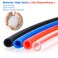 VerRich Pneumatic Tubing Pipe Pu HoseBlue 8mm OD x 5mm ID 100 Meters 328 FT PU Air Hose Line Tube for Air Compressor Transfer