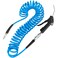 WYNNsky 14 25 FT Recoil Air Hose Polyurethane Coiled Compressor Hose with 14 Fittings Air Blow Gun