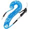 WYNNsky 14 25 FT Recoil Air Hose Polyurethane Coiled Compressor Hose with 14 Fittings Air Blow Gun