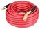 YOTOO Rubber Air Hose 38Inch by 50Feet 300 PSI with 14 Industrial Swivel Solid Brass Quick Coupler Plug and Bend Restrictors Red