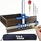King&Charles KingCharles Cabinet Hardware Jig Cabinet Handle Jig Automatic Hole Punch Point Drill Bits Use for Handles Knobs Pulls on DrawersDoors Wood Drilling Dowelling Guide Set