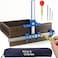 King&Charles KingCharles Cabinet Hardware Jig Cabinet Handle Jig Automatic Hole Punch Point Drill Bits Use for Handles Knobs Pulls on DrawersDoors Wood Drilling Dowelling Guide Set