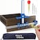 King&Charles KingCharles Cabinet Hardware Jig Cabinet Handle Jig Automatic Hole Punch Point Drill Bits Use for Handles Knobs Pulls on DrawersDoors Wood Drilling Dowelling Guide Set