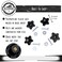 Deadwood Crafted 5 Star Knobs Kit Threaded Knob Washer Bolt with Knob Jig Knobs 4Pack