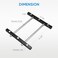 BLSGBUIDING Jointer Knife Setting Jig Metal Bars with Magnets for 48 Jointer Blades Easy Quick Install 1pack