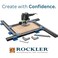 ROCKLER Juice Groove Router Jig for Cutting Board Up to 18 x 18 Adjustable Juice Groove Jig wCorner Radius Guides Versatile Variable Router Jig EasytoUse Router Guide for Perfect Grooves