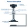 MABCIRY 2 PCS Drawer Front Installation Clamps Zinc Drawer Fixing Clip Adjustable Cabinet Jig Drawer Woodworking Clamp Tool Furniture Woodworking Jig for Carpenter Cabinets Frame Installing