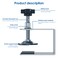 MABCIRY 2 PCS Drawer Front Installation Clamps Zinc Drawer Fixing Clip Adjustable Cabinet Jig Drawer Woodworking Clamp Tool Furniture Woodworking Jig for Carpenter Cabinets Frame Installing