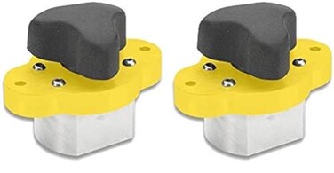 Magswitch MagJig 150 lb 2Pack Powerful Switchable Magnetic HoldDowns for Large Jigs Sleds Value Bundle