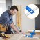 TOURACE Woodworking Ruler Cabinet Hardware Jig Mounting Template Drill Guide Sleeve Drawer Pull Jigs handle jig Power Tools Drilling Punch Locator Wood Drilling Dowelling Woodworking Kit for Cabinets