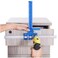 TOURACE Woodworking Ruler Cabinet Hardware Jig Mounting Template Drill Guide Sleeve Drawer Pull Jigs handle jig Power Tools Drilling Punch Locator Wood Drilling Dowelling Woodworking Kit for Cabinets