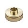 POWERTEC Router Guide Bushing Solid Brass 58 Short Shank Precision Router Bushings Template Guide Screw On Lock Nut Fits Porter Cable Style Base Plate Threaded Locking Ring Dovetailing 71166