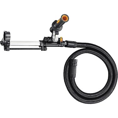 DEWALT D25301D Dust Extractor Telescope with Hose for SDS Rotary Hammers Black