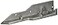 Hitachi 325049 Fence B C12LDH C12FDH Replacement Part