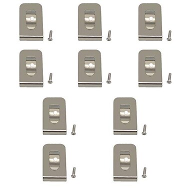 SKCMOX 10 Pack Belt Clip Hook for Dewalt N268241 Fit for 20V Max Tools DCD980 DCD985 DCD980L2 DCD985L2