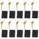 Zeikiwe 10 PackN257540Replacement Motor Carbon BrushesCompatible with DWE402DWE4214 Angle GrinderDurable High Conductivity DWE402 Brushes Reliable Brush Grinder Parts Easy Installation