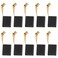 Zeikiwe 10 PackN257540Replacement Motor Carbon BrushesCompatible with DWE402DWE4214 Angle GrinderDurable High Conductivity DWE402 Brushes Reliable Brush Grinder Parts Easy Installation