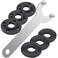 TALSWIF 133pk 1934654 Grinder Flange Angle Wrench Spanner Metal Lock Nut Replaces 45 5 5811 Fits For Makita Ddewollt Bosch Black Decker Ryobi