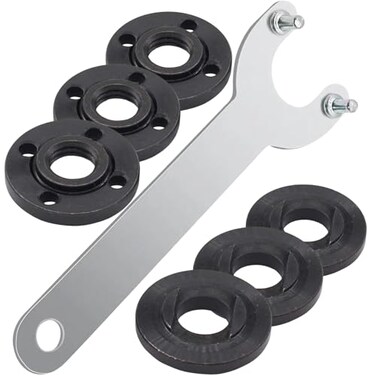 TALSWIF 133pk 1934654 Grinder Flange Angle Wrench Spanner Metal Lock Nut Replaces 45 5 5811 Fits For Makita Ddewollt Bosch Black Decker Ryobi