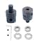 daier 2 Set Motor Shaft CouplingM6 4mm Axle Motor Shaft Coupler Sleeve Saw Blade Coupling Saw Chuck Adapter