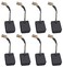 neryera 8 pack N257540 Angle Grinder Carbon Brushes For DeWalt DWE402DWE4214DWE4224DWE43131DWE43140DWE4314DWE46103DWE43114