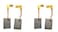 Tita / 9554NB 9557NBD 9557NBK 9557PB Grinders HR2230 HR2470T HR2470FT HR2810 HR2810T Carbon Brushes Compatible with Hammers 4Pcs