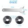 PELIF Angle Grinder Nut Angle Grinder Wrench Set for Milwaukee Dewalt