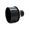 BIG HORN Big Horn 11450 4 Inch x 2 Inch Reducer For Wood Shop Dust Collection