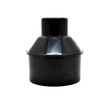 BIG HORN Big Horn 11450 4 Inch x 2 Inch Reducer For Wood Shop Dust Collection