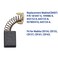 UFelice Carbon Brushes Compatible for Makita Cb154 Motor Carbon Brush Set Replaces Makita 194986 Power Tools 2 Packs