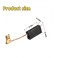 KBZ Carbon Brushes For GBH5400 GBH538 X GSH38 GBH540D A69 4Pack