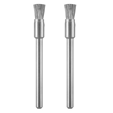 Dremel 44302 Carbon Steel Brushes 2 Pack 18 Diameter