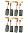 defoo DWE4120 DWE4011 DWE4012 Carbon Motor Brushes Compatible with DWlt Grinder Motor Replacement Part 8Pcs