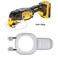 ECSiNG Clamp Lever MultiTool N254620 Compatible with DEWALT DCS355B Type 1Type 2 DCS355C1 Type 2 DCS355D1 Type 1Type 2 DCS356B Type 1 DCS356D1 Type 1