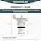 Homhelar Trigger Valve Assembly 64795600 64101100 64762000 for Models D51238 D51256 D51275 D51276 D51321 D51430 D51431 D51822 D51825 D51844 D51850 D51855